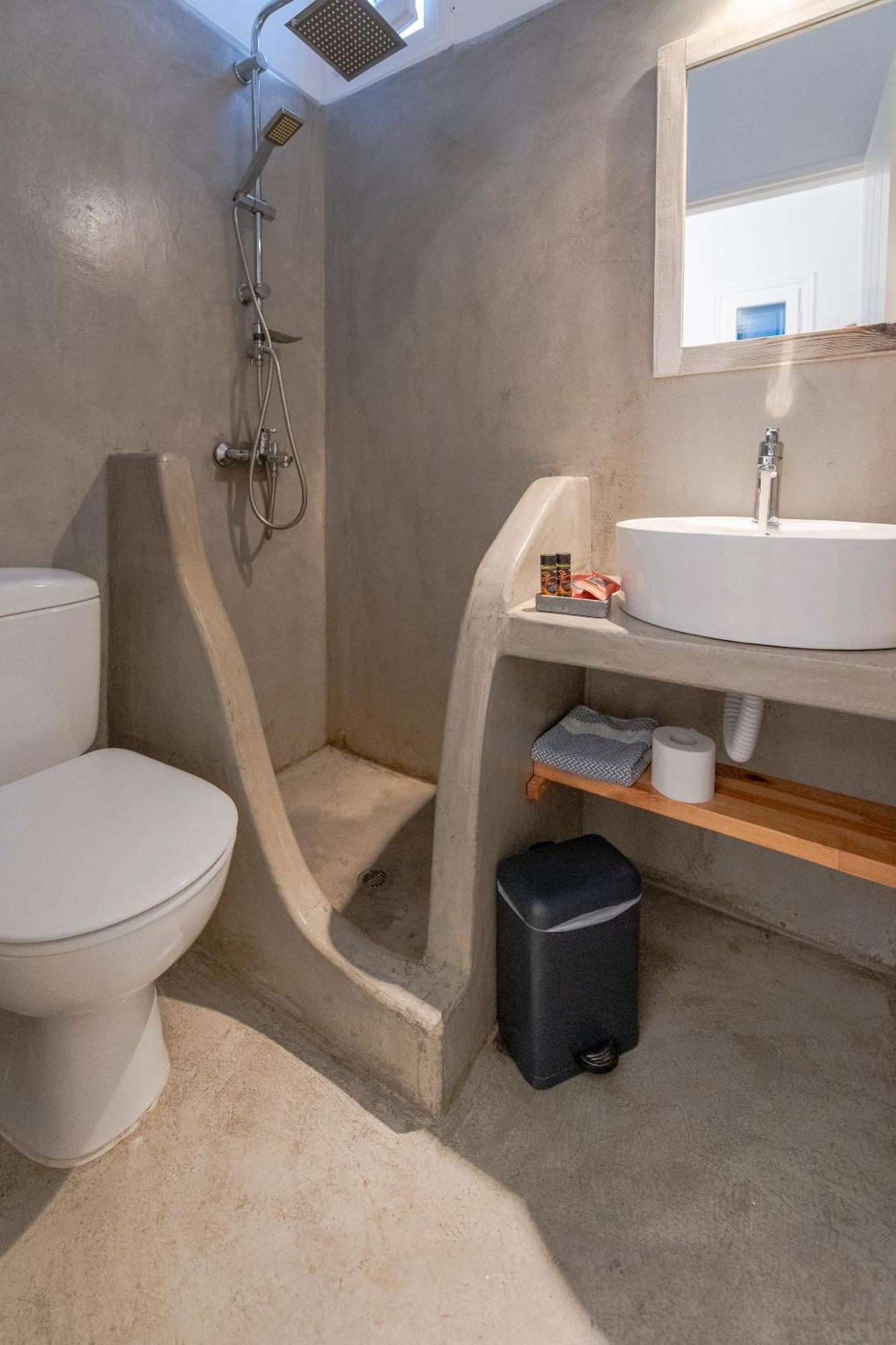 White And Grey Chora Apartment Mykonos Town Luaran gambar