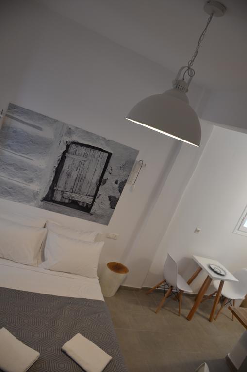 White And Grey Chora Apartment Mykonos Town Luaran gambar