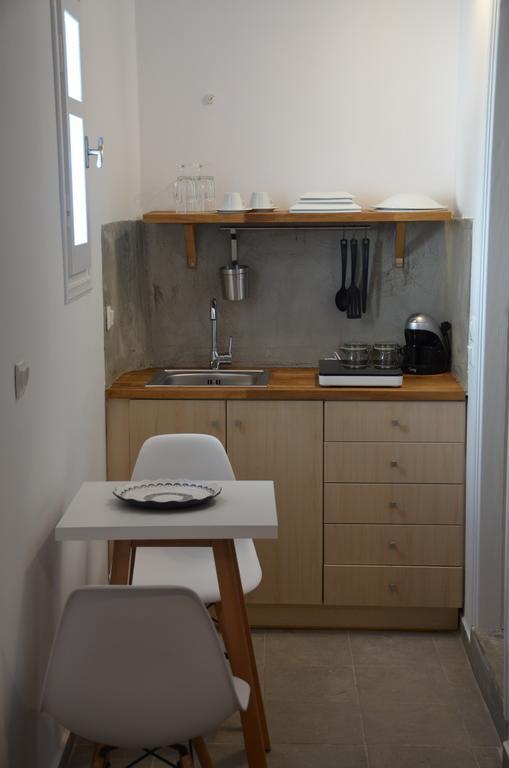 White And Grey Chora Apartment Mykonos Town Luaran gambar