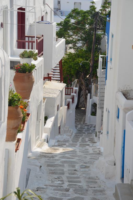 White And Grey Chora Apartment Mykonos Town Luaran gambar