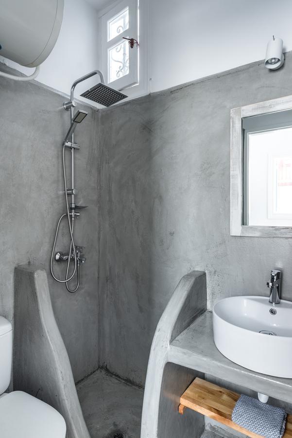 White And Grey Chora Apartment Mykonos Town Luaran gambar