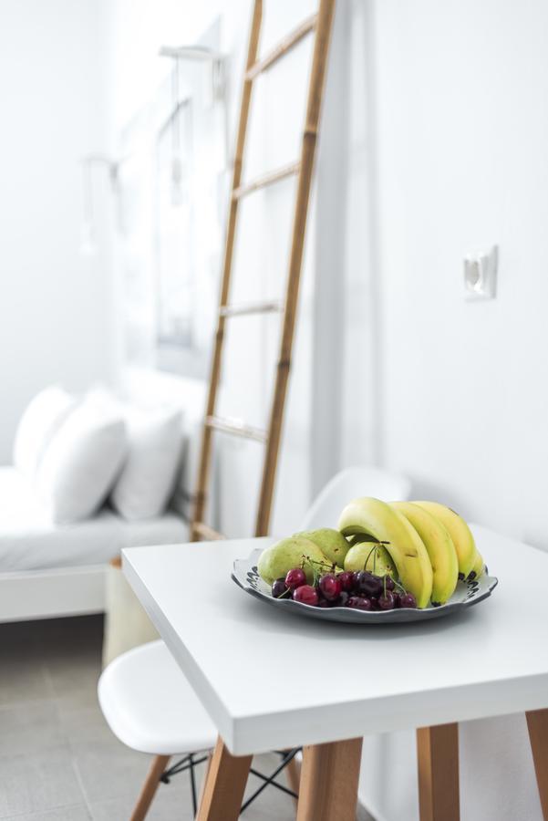 White And Grey Chora Apartment Mykonos Town Luaran gambar