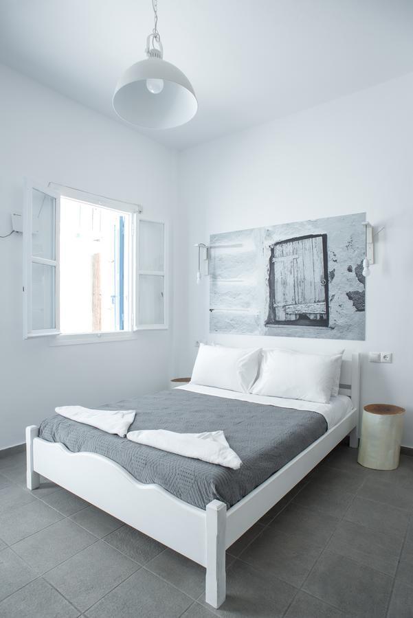 White And Grey Chora Apartment Mykonos Town Luaran gambar